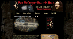 Desktop Screenshot of paulreallyisdead.com